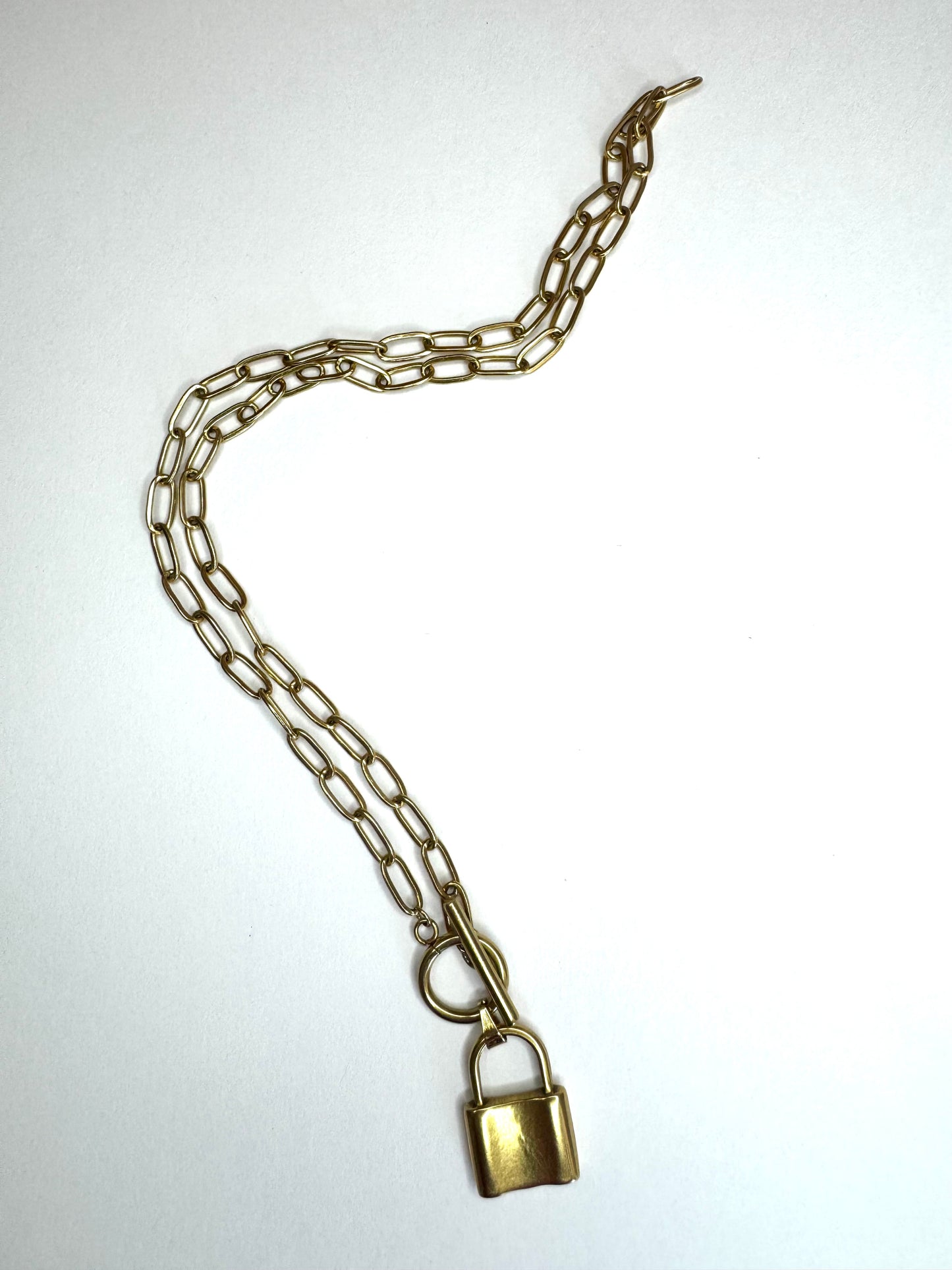 GUARD YOUR HEART LOCK NECKLACE
