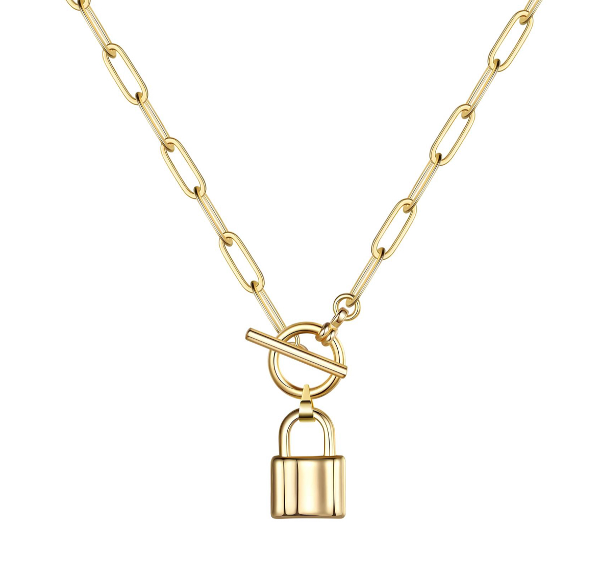 GUARD YOUR HEART LOCK NECKLACE